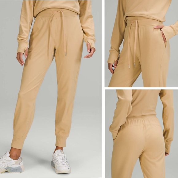 lululemon athletica Pants - Lululemon Ready to Rulu High Rise Jogger Pecan Tan 12 NWT